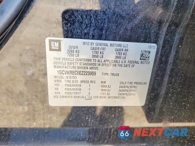 Zdjęcie 12 z 12 samochodu: 2014 CHEVROLET SILVERADO K1500 LT VIN:1GCVKREC6EZ223959 - miniatura