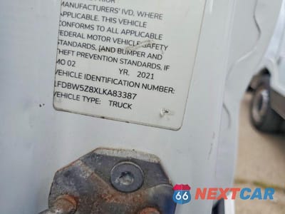 Zdjęcie 12 z 12 samochodu: 2020 FORD TRANSIT DELIVERY TRUCK VIN:1FDBW5Z8XLKA83387 - miniatura