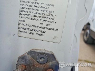 Zdjęcie 12 z 12 samochodu: 2020 FORD TRANSIT DELIVERY TRUCK VIN:1FDBW5Z8XLKA83387 - miniatura