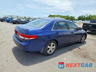 Trzecie zdjęcie samochodu z tyłu: 2003 HONDA ACCORD EX VIN:JHMCM56683C035851 - miniatura