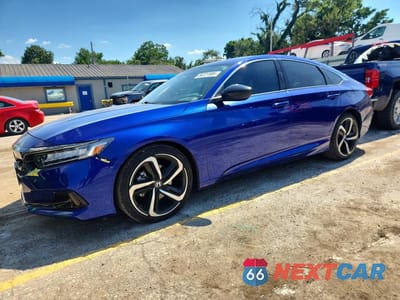 2022 HONDA ACCORD SPORT SE 1HGCV1F40NA080157 - główne zdjęcie licytacji z USA - miniatura