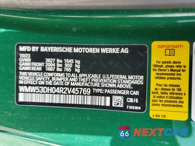 Zdjęcie 12 z 12 samochodu: 2024 MINI COOPER S VIN:WMW53DH04R2V45769 - miniatura
