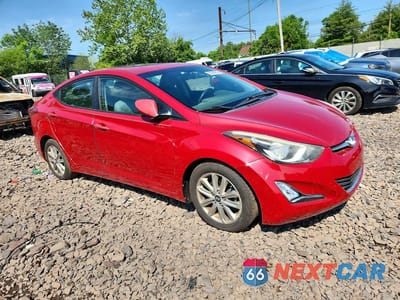 Czwarte zdjęcie samochodu z boku: 2016 HYUNDAI ELANTRA SE VIN:KMHDH4AE6GU528166 - miniatura