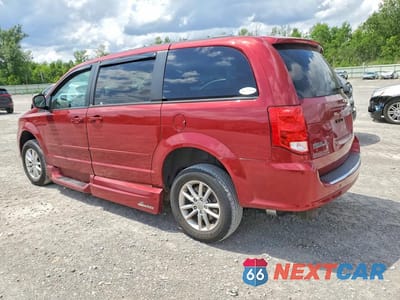 Drugie zdjęcie samochodu z przodu: 2014 DODGE GRAND CARAVAN SXT VIN:2C4RDGCG1ER140536 - miniatura