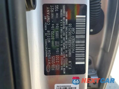Zdjęcie 13 z 13 samochodu: 2025 HYUNDAI VENUE SEL VIN:KMHRC8A3XSU382518 - miniatura