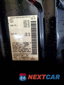 Zdjęcie 12 z 12 samochodu: 2018 NISSAN MAXIMA 3.5 S VIN:1N4AA6AP4JC398173 - miniatura