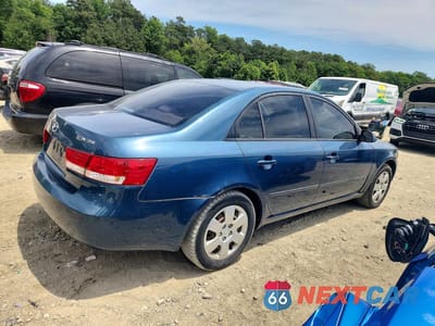 Trzecie zdjęcie samochodu z tyłu: 2006 HYUNDAI SONATA GL VIN:5NPET46C36H134647 - miniatura
