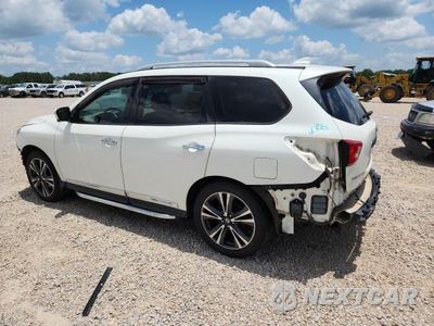 Drugie zdjęcie samochodu z przodu: 2019 NISSAN PATHFINDER PLATINUM VIN:5N1DR2MM4KC633887 - miniatura