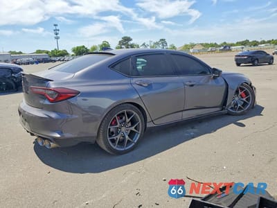 Trzecie zdjęcie samochodu z tyłu: 2023 ACURA TLX TYPE S VIN:19UUB7F99PA001325 - miniatura