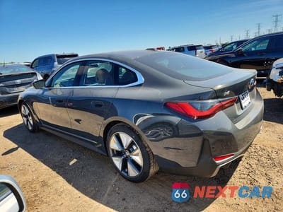 Drugie zdjęcie samochodu z przodu: 2026 BMW I4 XDRIVE 40 VIN:WBY43HD03TFW61023 - miniatura