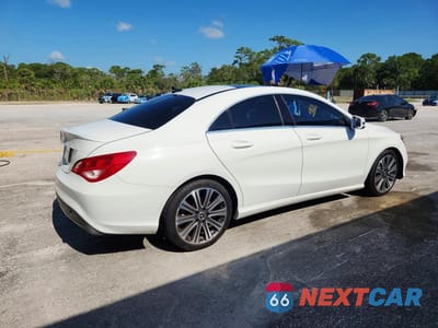 Trzecie zdjęcie samochodu z tyłu: 2018 MERCEDES-BENZ CLA 250 VIN:WDDSJ4EB8JN680490 - miniatura