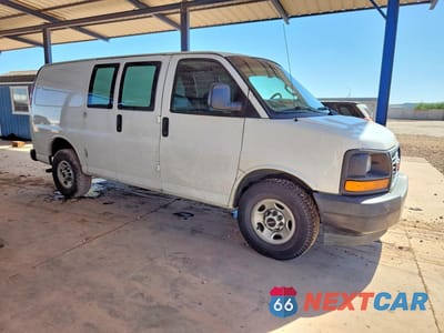 Czwarte zdjęcie samochodu z boku: 2017 GMC SAVANA G2500 VIN:1GTW7AFF8H1116723 - miniatura