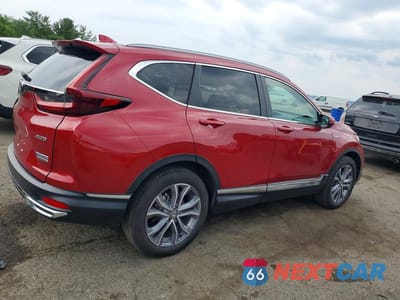Trzecie zdjęcie samochodu z tyłu: 2022 HONDA CR-V TOURING VIN:5J6RT6H93NL058639 - miniatura