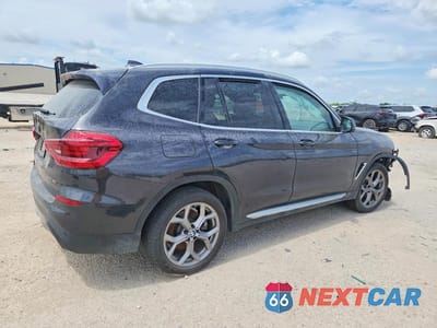 Trzecie zdjęcie samochodu z tyłu: 2020 BMW X3 SDRIVE30I VIN:5UXTY3C04L9D63079 - miniatura