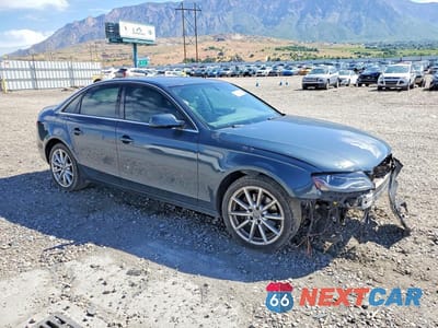 Czwarte zdjęcie samochodu z boku: 2010 AUDI A4 PREMIUM PLUS VIN:WAUFFAFL5AN024165 - miniatura