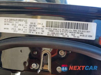 Zdjęcie 12 z 12 samochodu: 2014 RAM 1500 SLT VIN:1C6RR6LG2ES113802 - miniatura