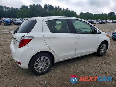 Trzecie zdjęcie samochodu z tyłu: 2012 TOYOTA YARIS 5-DOOR LE VIN:JTDKTUD35CD517447 - miniatura