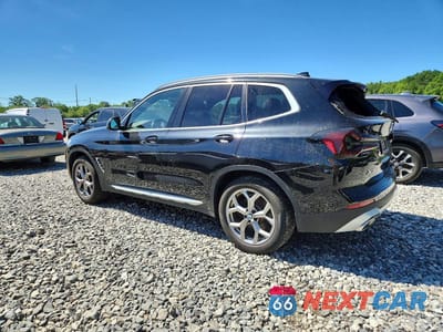 Drugie zdjęcie samochodu z przodu: 2022 BMW X3 XDRIVE30I VIN:5UX53DP02N9L69325 - miniatura