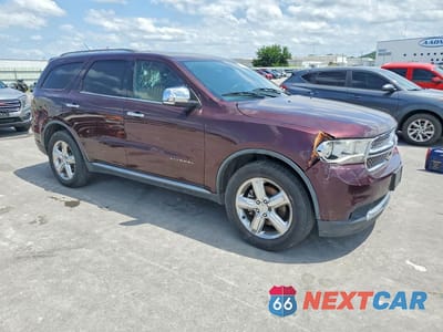 Czwarte zdjęcie samochodu z boku: 2012 DODGE DURANGO CITADEL VIN:1C4SDJET5CC120112 - miniatura