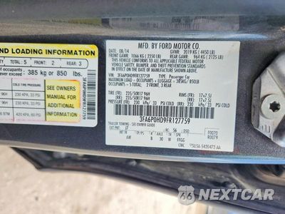 Zdjęcie 12 z 12 samochodu: 2015 FORD FUSION VIN:3FA6P0HD9FR127759 - miniatura