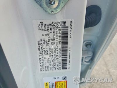 Zdjęcie 12 z 12 samochodu: 2024 HONDA CIVIC EX VIN:2HGFE1F76RH304286 - miniatura
