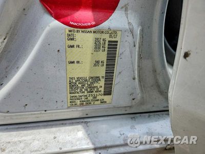 Zdjęcie 12 z 12 samochodu: 2017 NISSAN ALTIMA 2.5 SR VIN:1N4AL3AP3HC255170 - miniatura