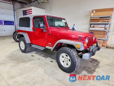 Czwarte zdjęcie samochodu z boku: 2005 JEEP WRANGLER / TJ UNLIMITED VIN:1J4FA44S55P353529 - miniatura