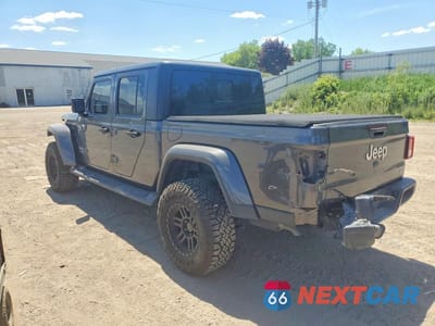 Drugie zdjęcie samochodu z przodu: 2020 JEEP GLADIATOR OVERLAND VIN:1C6HJTFG8LL212094 - miniatura