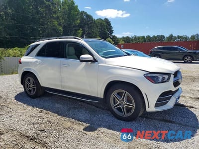 Czwarte zdjęcie samochodu z boku: 2021 MERCEDES-BENZ GLE 350 VIN:4JGFB4JEXMA384161 - miniatura