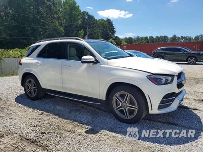 Czwarte zdjęcie samochodu z boku: 2021 MERCEDES-BENZ GLE 350 VIN:4JGFB4JEXMA384161 - miniatura