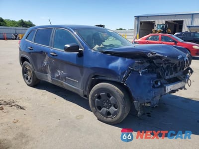 Czwarte zdjęcie samochodu z boku: 2014 JEEP CHEROKEE SPORT VIN:1C4PJMAB7EW252982 - miniatura