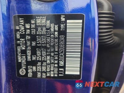 Zdjęcie 13 z 13 samochodu: 2013 HYUNDAI TUCSON VIN:KM8JUCAC5DU696349 - miniatura