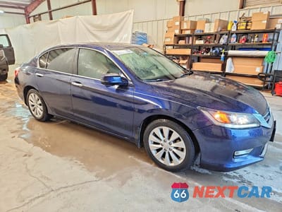 Czwarte zdjęcie samochodu z boku: 2014 HONDA ACCORD EXL VIN:1HGCR3F80EA028238 - miniatura
