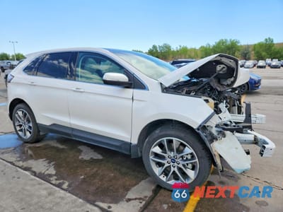 Czwarte zdjęcie samochodu z boku: 2016 FORD EDGE TITANIUM VIN:2FMPK4K91GBB52417 - miniatura