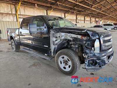 Czwarte zdjęcie samochodu z boku: 2013 FORD F150 SUPERCREW VIN:1FTFW1ET4DKE25488 - miniatura
