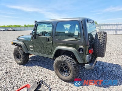 Drugie zdjęcie samochodu z przodu: 2005 JEEP WRANGLER X VIN:1J4FA39S75P309888 - miniatura