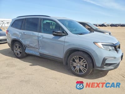 Czwarte zdjęcie samochodu z boku: 2022 HONDA PILOT SPORT VIN:5FNYF6H31NB041507 - miniatura