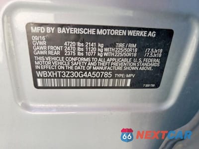 Zdjęcie 13 z 13 samochodu: 2016 BMW X1 XDRIVE28I VIN:WBXHT3Z30G4A50785 - miniatura