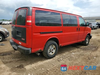 Trzecie zdjęcie samochodu z tyłu: 2012 GMC SAVANA G2500 LS VIN:1GKW7PFG9C1128503 - miniatura