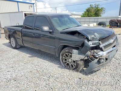 Czwarte zdjęcie samochodu z boku: 2005 CHEVROLET SILVERADO C1500 VIN:1GCEC19X05Z255186 - miniatura