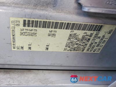 Zdjęcie 12 z 12 samochodu: 2010 NISSAN ALTIMA 2.5 VIN:1N4AL2AP8AC193880 - miniatura