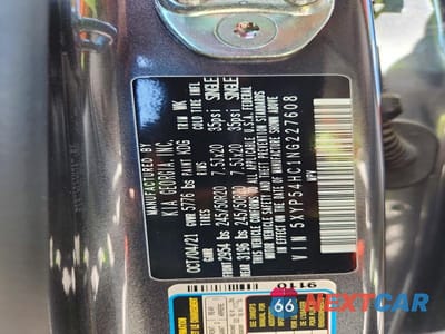 Zdjęcie 13 z 13 samochodu: 2022 KIA TELLURIDE SX VIN:5XYP54HC1NG227608 - miniatura