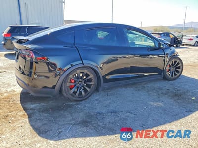 Trzecie zdjęcie samochodu z tyłu: 2023 TESLA MODEL X VIN:7SAXCBE65PF423492 - miniatura