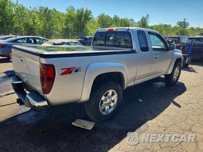 Trzecie zdjęcie samochodu z tyłu: 2012 CHEVROLET COLORADO LT VIN:1GCJTDFE6C8124351 - miniatura