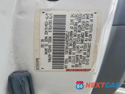 Zdjęcie 13 z 13 samochodu: 2000 TOYOTA CAMRY LE VIN:JT2BG22K8Y0481831 - miniatura
