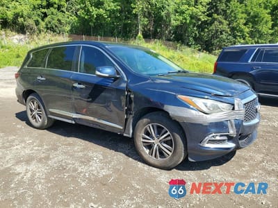 Czwarte zdjęcie samochodu z boku: 2018 INFINITI QX60 BASE VIN:5N1DL0MM3JC520923 - miniatura