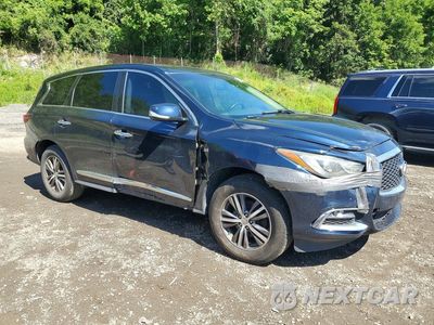 Czwarte zdjęcie samochodu z boku: 2018 INFINITI QX60 BASE VIN:5N1DL0MM3JC520923 - miniatura