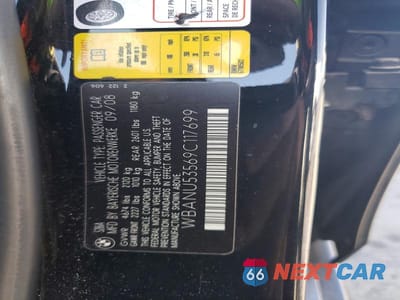 Zdjęcie 12 z 12 samochodu: 2009 BMW 528 I VIN:WBANU53569C117699 - miniatura