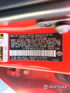Zdjęcie 12 z 12 samochodu: 2019 TOYOTA CAMRY XSE VIN:4T1B61HK2KU262158 - miniatura