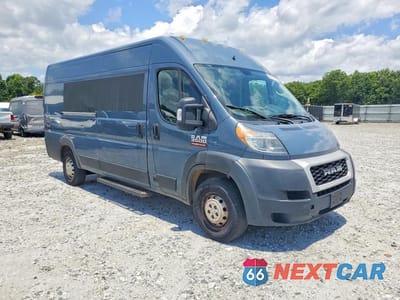 Czwarte zdjęcie samochodu z boku: 2019 RAM PROMASTER 3500 DELIVERY VAN VIN:3C6URVJG2KE542282 - miniatura